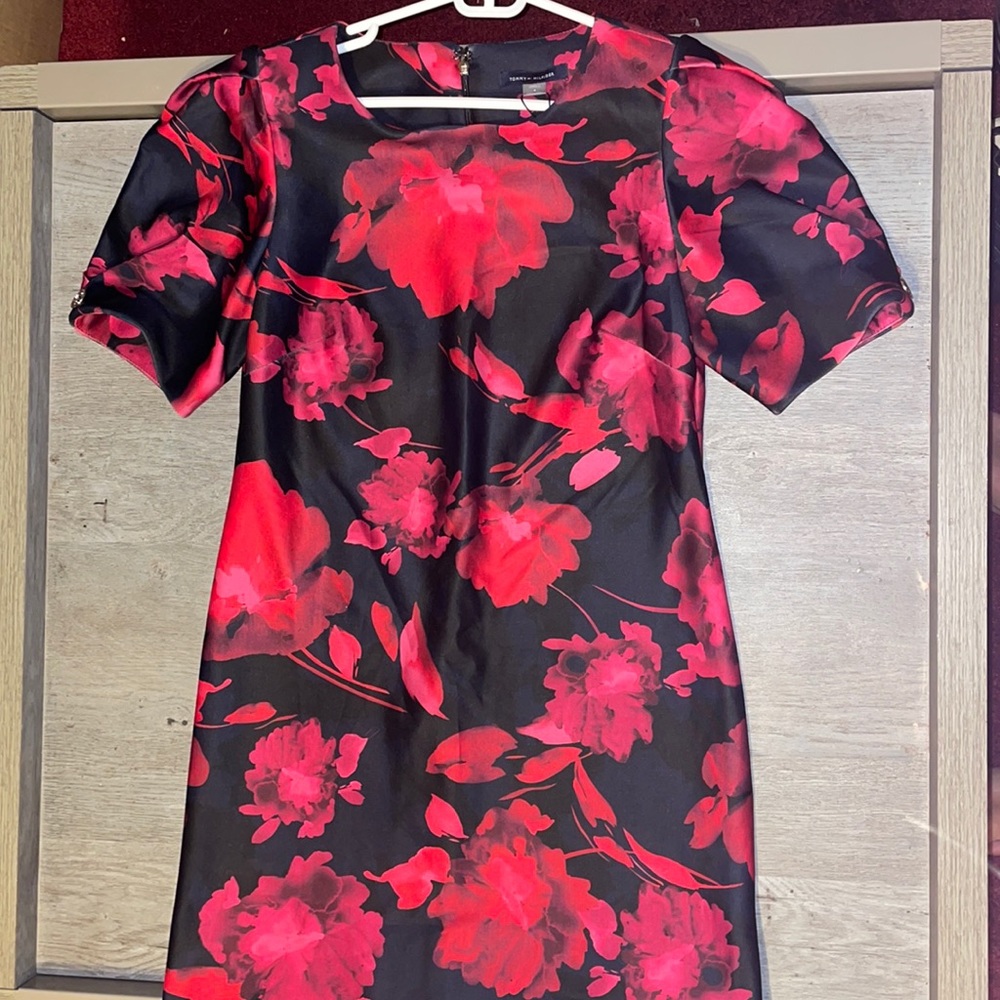 Tommy Hilfiger floral print midi dress